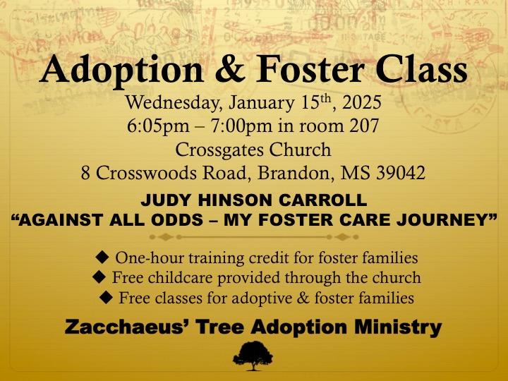 Adoption & Foster Class