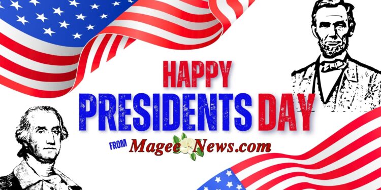 Happy Presidents Day from MageeNews.com