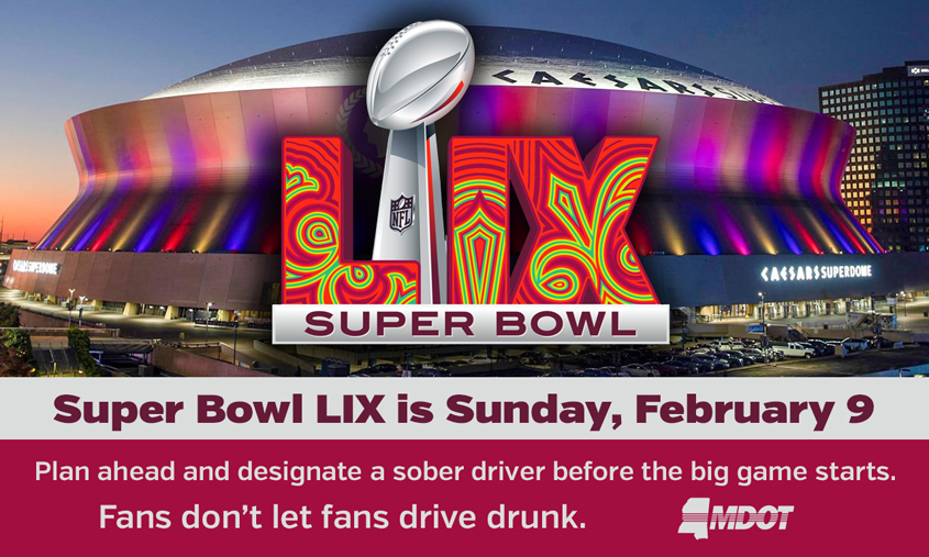 Drive Sober this Super Bowl Sunday