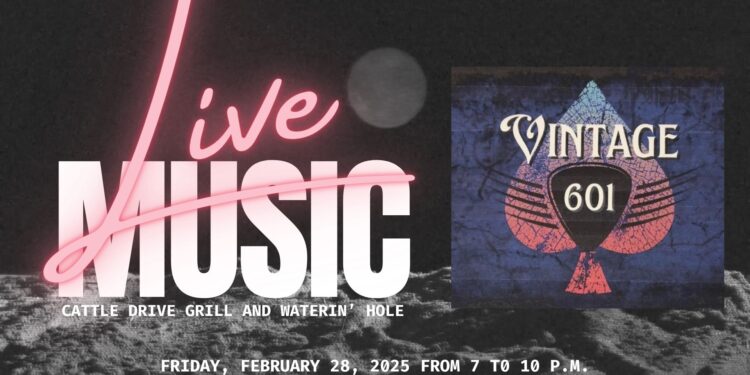 Vintage 601 LIVE at Cattle Drive