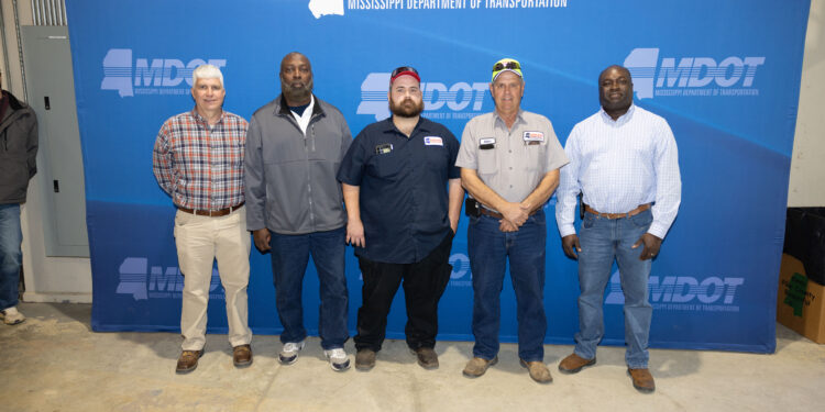 MDOT District 7 Equipment Operators Roadeo winners