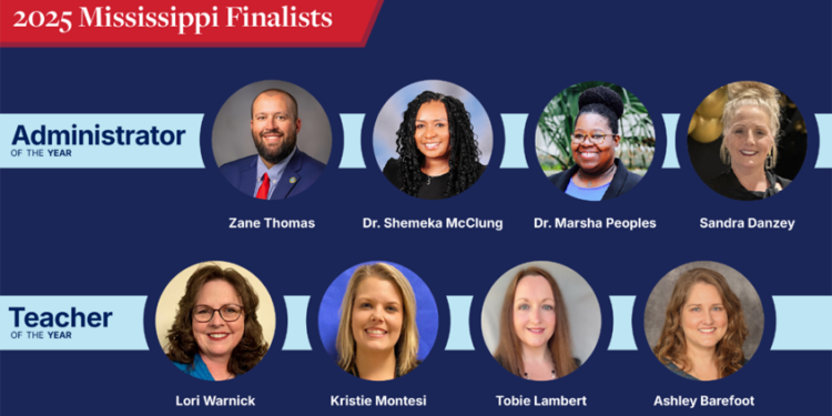 MDE announces state finalist for 2025 Administrator of the Year and Teacher of the Year