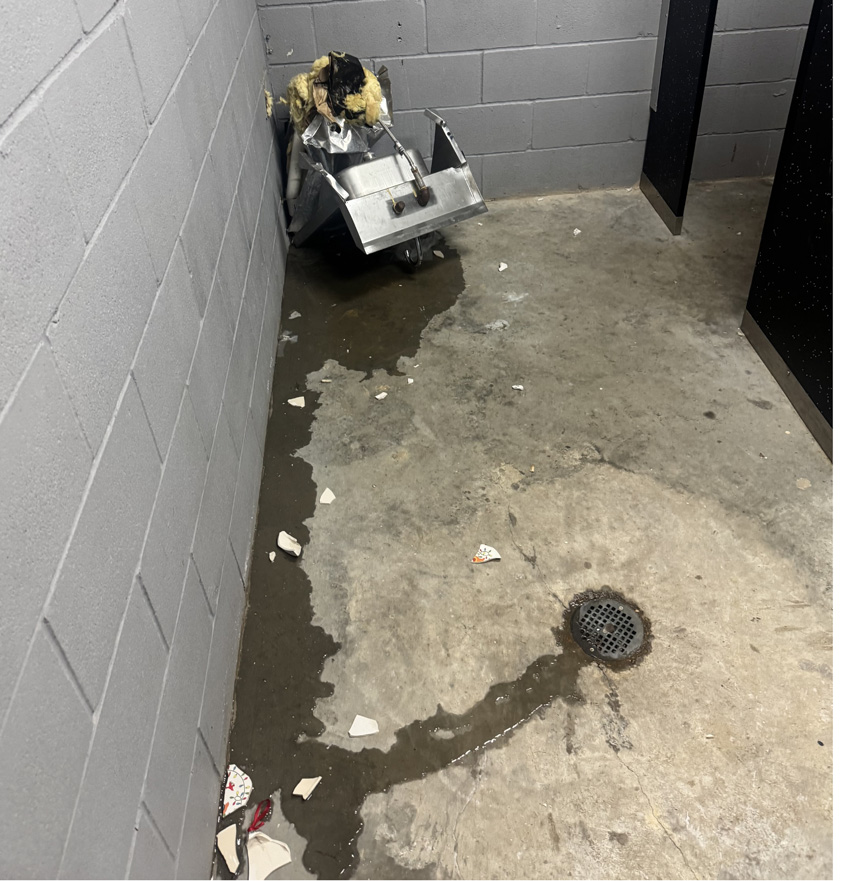 Vandals Damage Rest Rooms at City Park—Cameras working