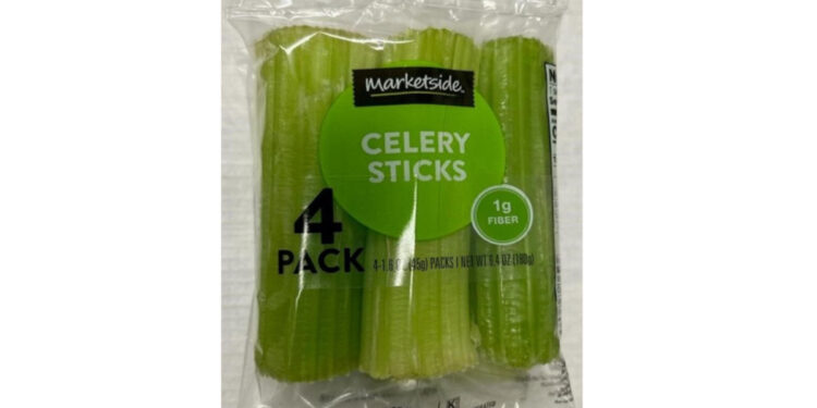 Celery sticks recalled in 30 states after testing finds Listeria