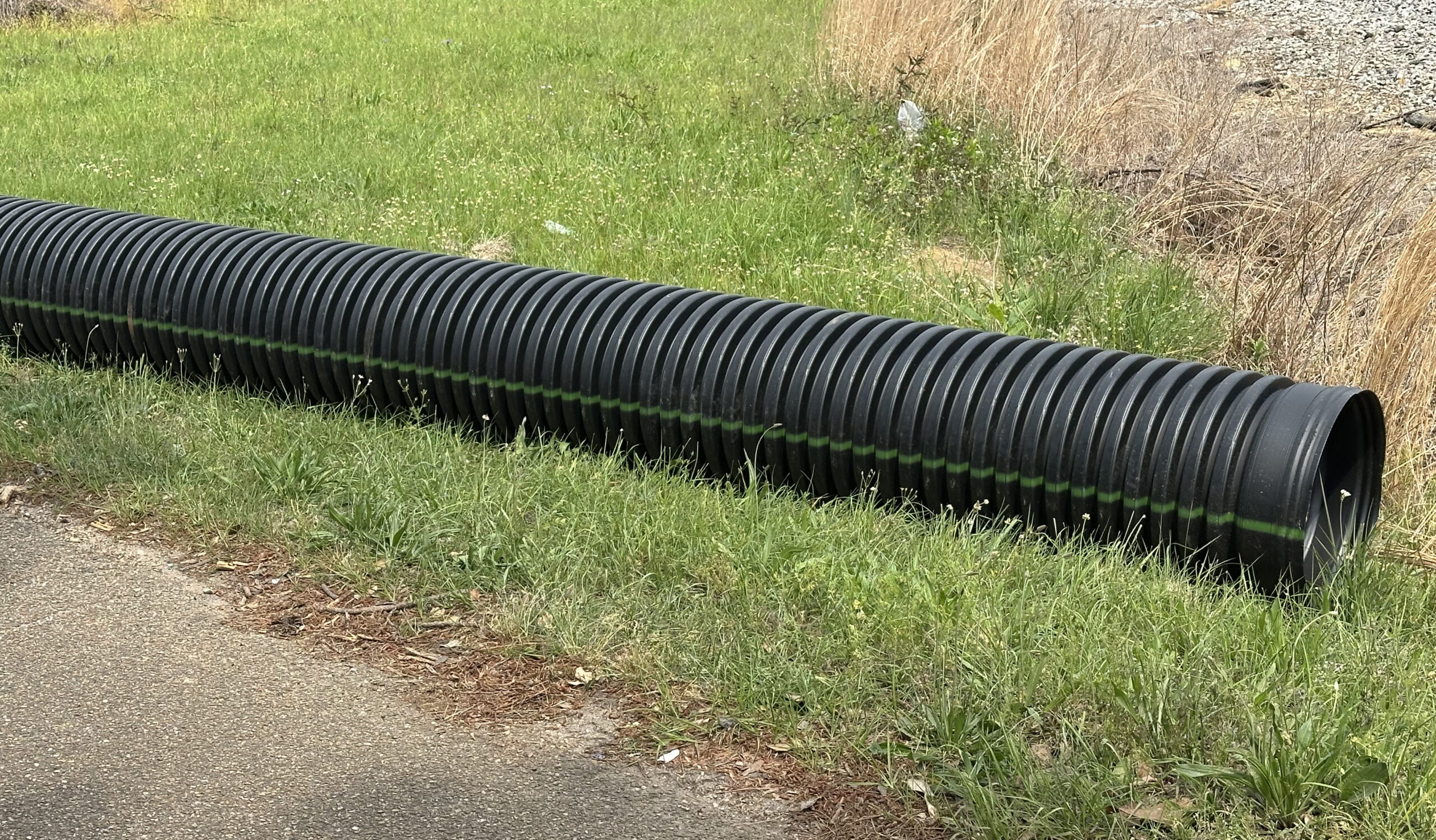 Old Pipe Gives Way