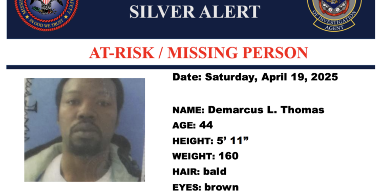 Silver Alert for Jackson Man