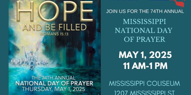 National Day of Prayer Task Force to Host National Day of Prayer Event May 1