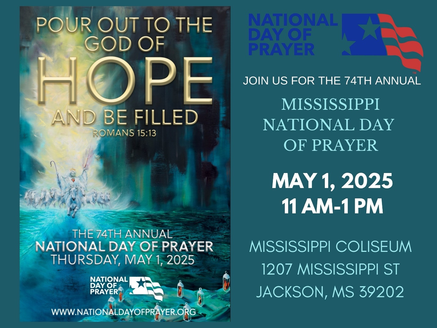 National Day of Prayer Task Force to Host National Day of Prayer Event May 1