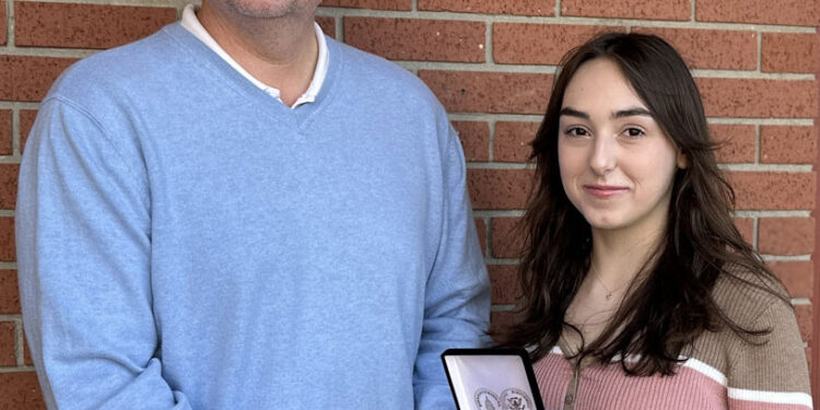 Southern Miss Freshman Earns Congressional Silver Medal