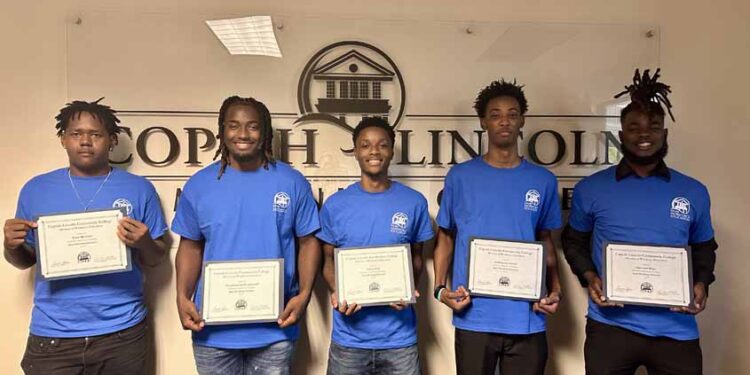 Co-Lin Basic Plumbing Students Complete Training Program
