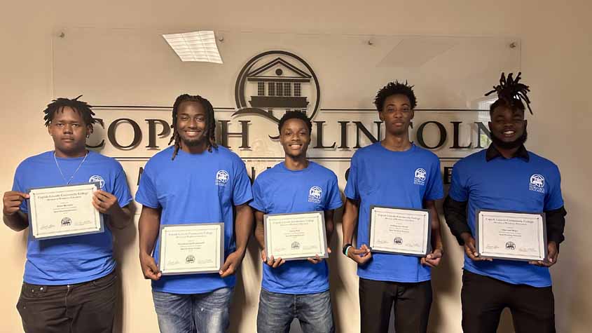 Co-Lin Basic Plumbing Students Complete Training Program