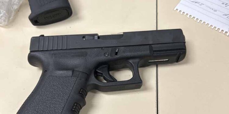 Search Yields Stolen Firearm