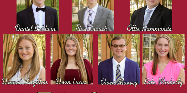 Seven Jones College students named Tullos Scholars—One from Magee!
