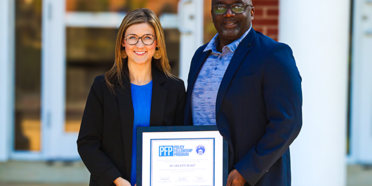 Hart completes prestigious Policy Fellowship program 