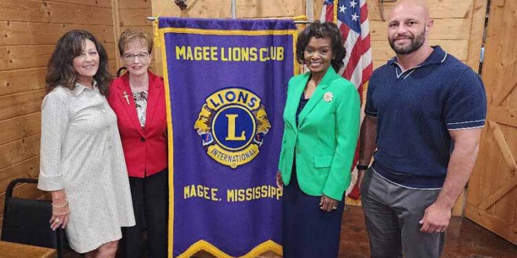 MS School Board Association Guest Speakers for Magee Lions Club
