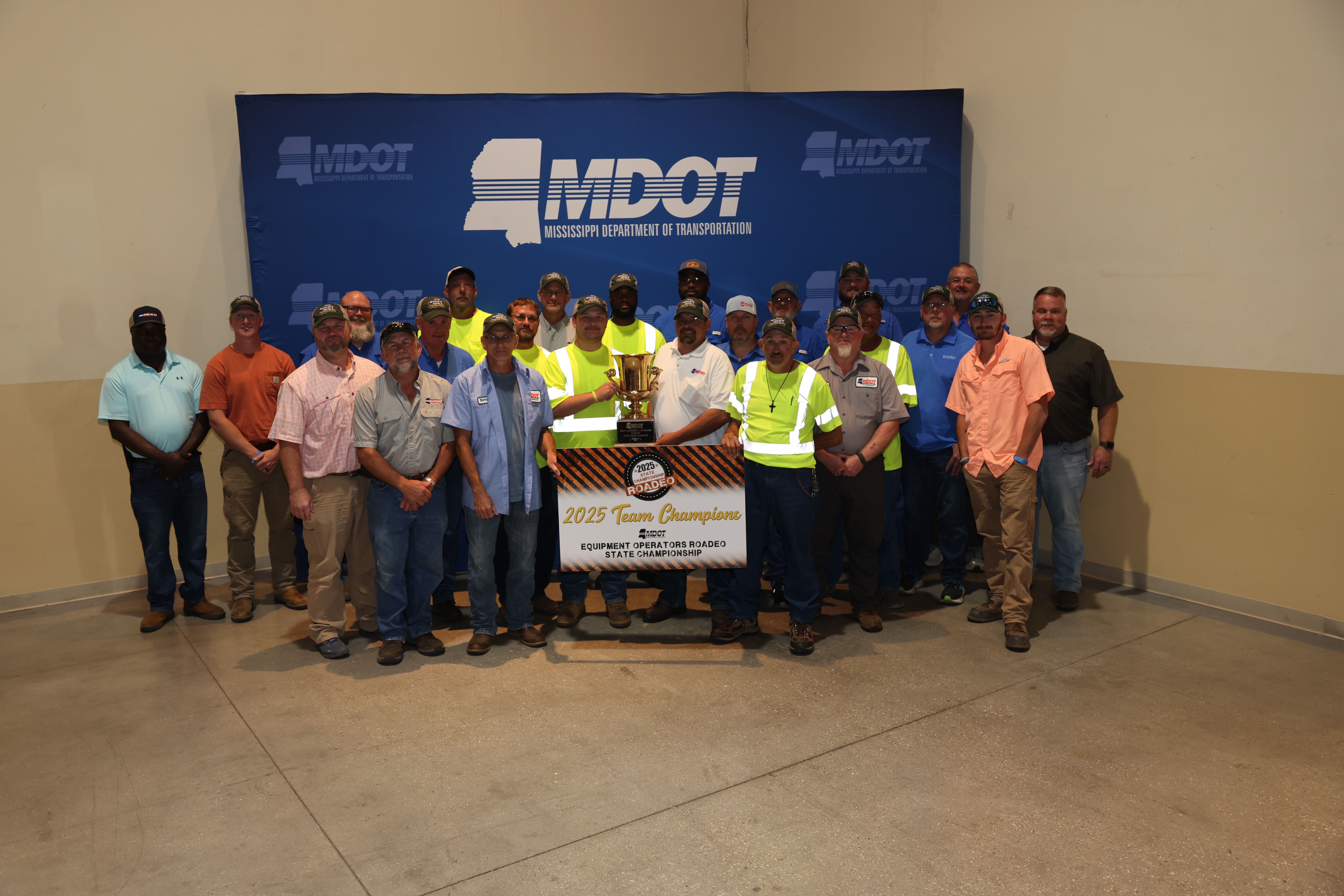 MDOT State Equipment Operators Roadeo winners announced