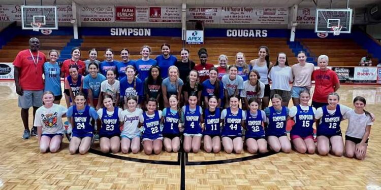 Great Week @ Simpson Basketball Camp