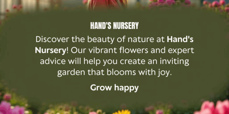 Hand’s Nursery Magee, Mississippi Grow Happy