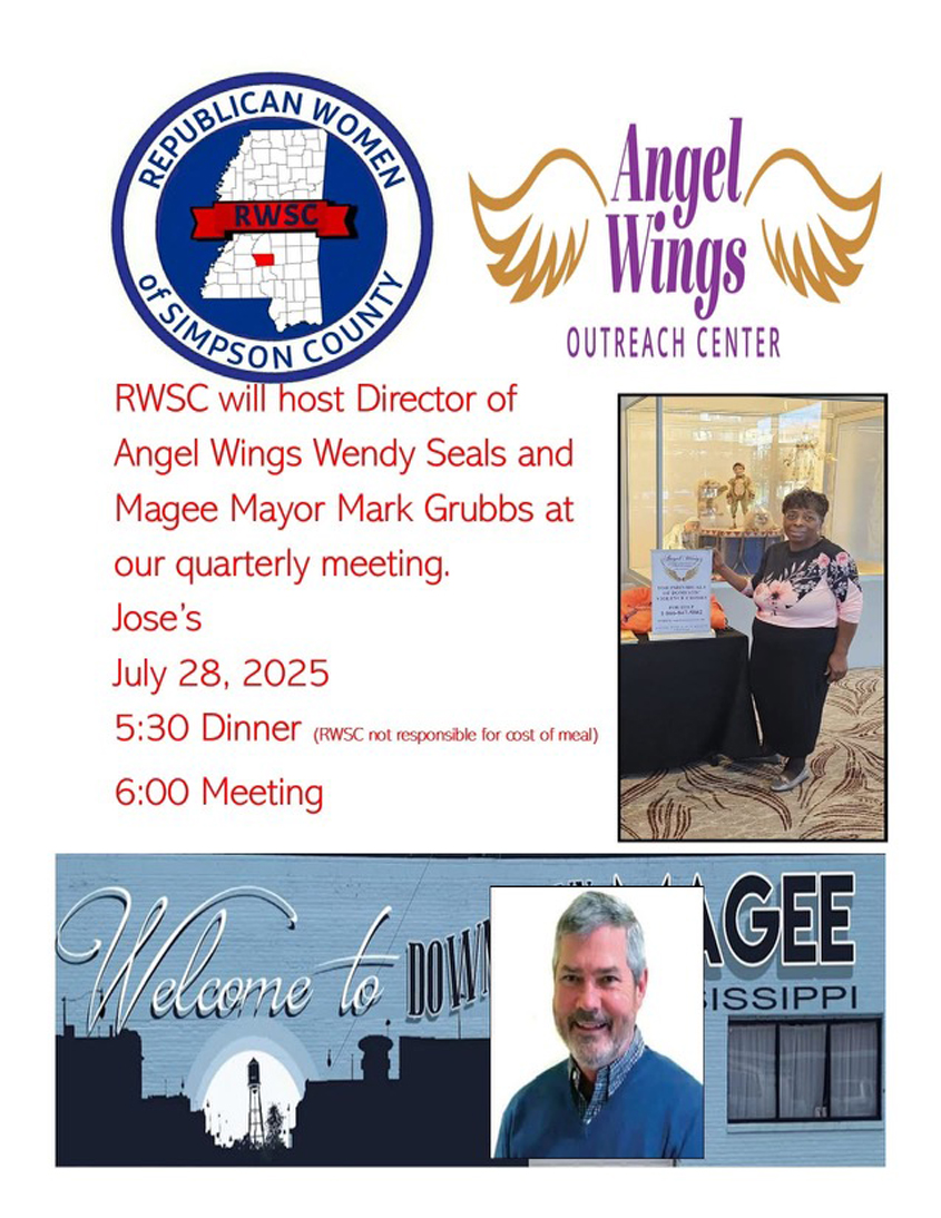 Republican Women of Simpson County to Meet July 28th