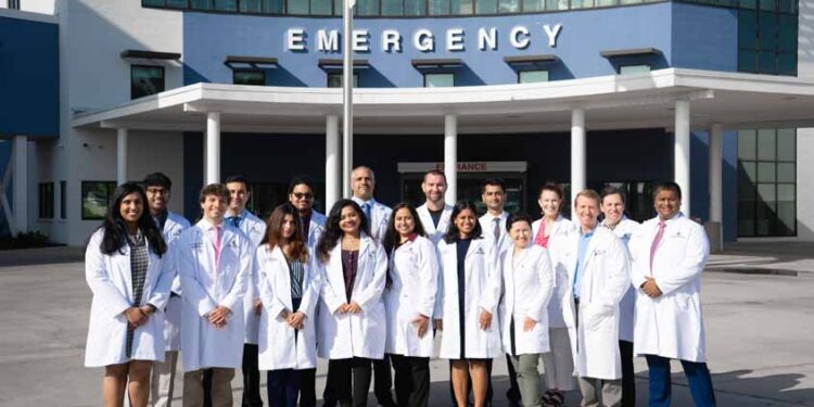 White Coat Ceremony Held for SCRMC’s First Internal Medicine Residency Class