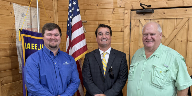 Jon McCormick Speaks to Magee Lion’s Club