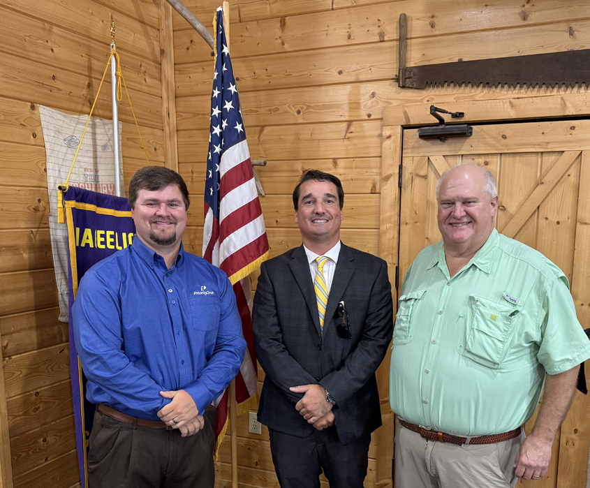 Jon McCormick Speaks to Magee Lion’s Club