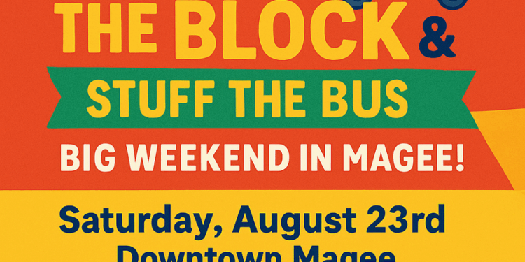 Rock the Block & Stuff the Bus: A Big Weekend in Magee