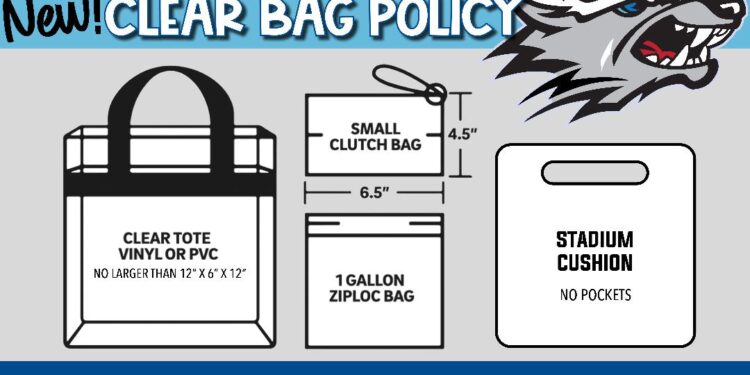 Co-Lin Athletics to implement clear bag policy beginning Fall 2025          