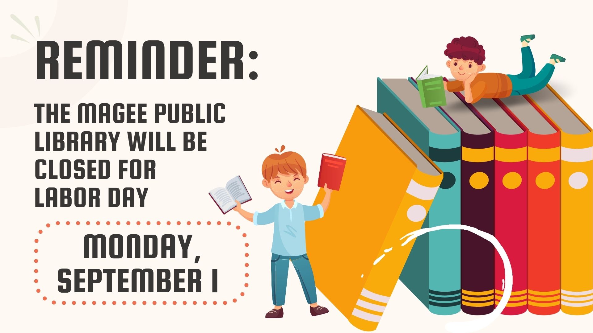 Library Closed for Labor Day