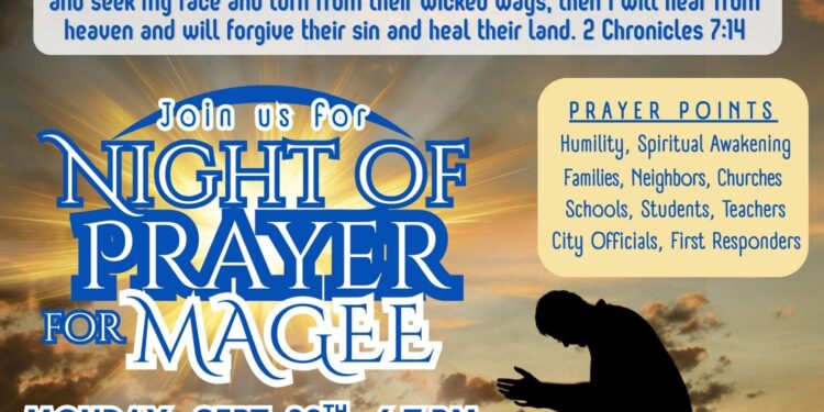 Night of Prayer Ural Everett Park September 29th