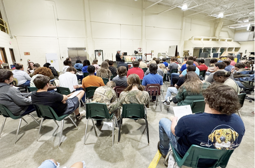 Southern Pine Electric Visits Simpson Tech Center