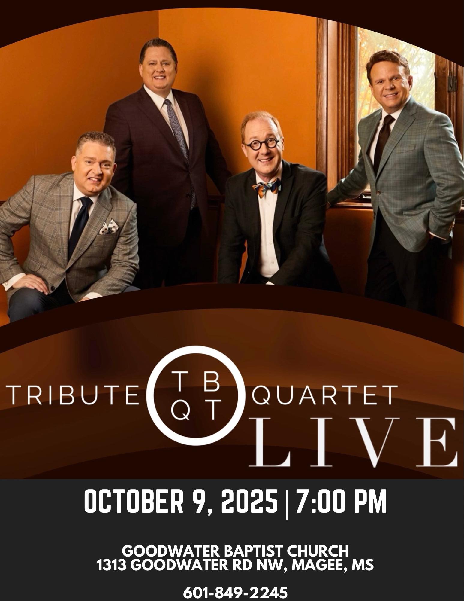 Tribute Quartet Live at Goodwater Baptist Church