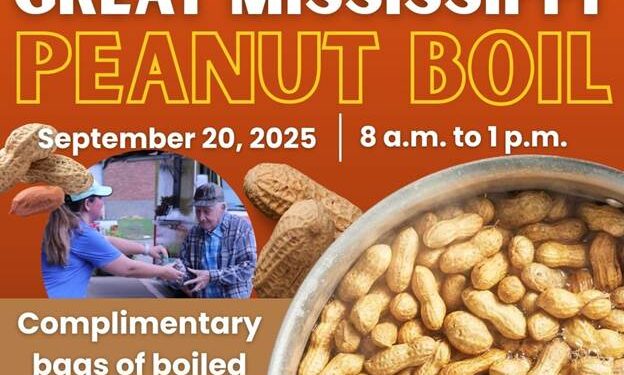 Mississippi Farmers Market to Host Annual Great Mississippi Peanut Boil
