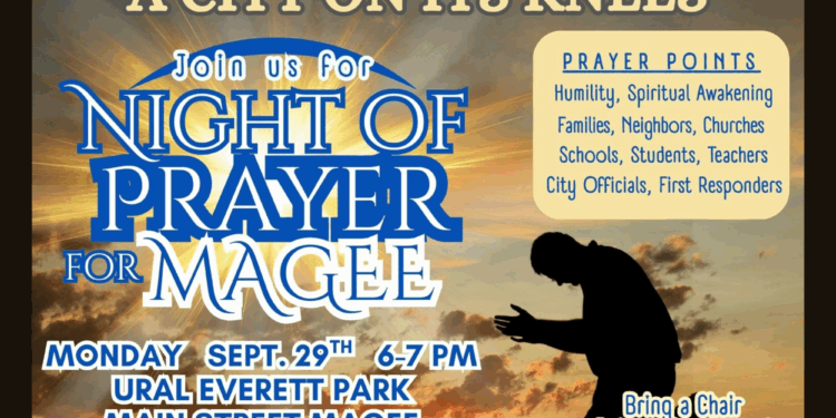 Night of Prayer for the City of Magee