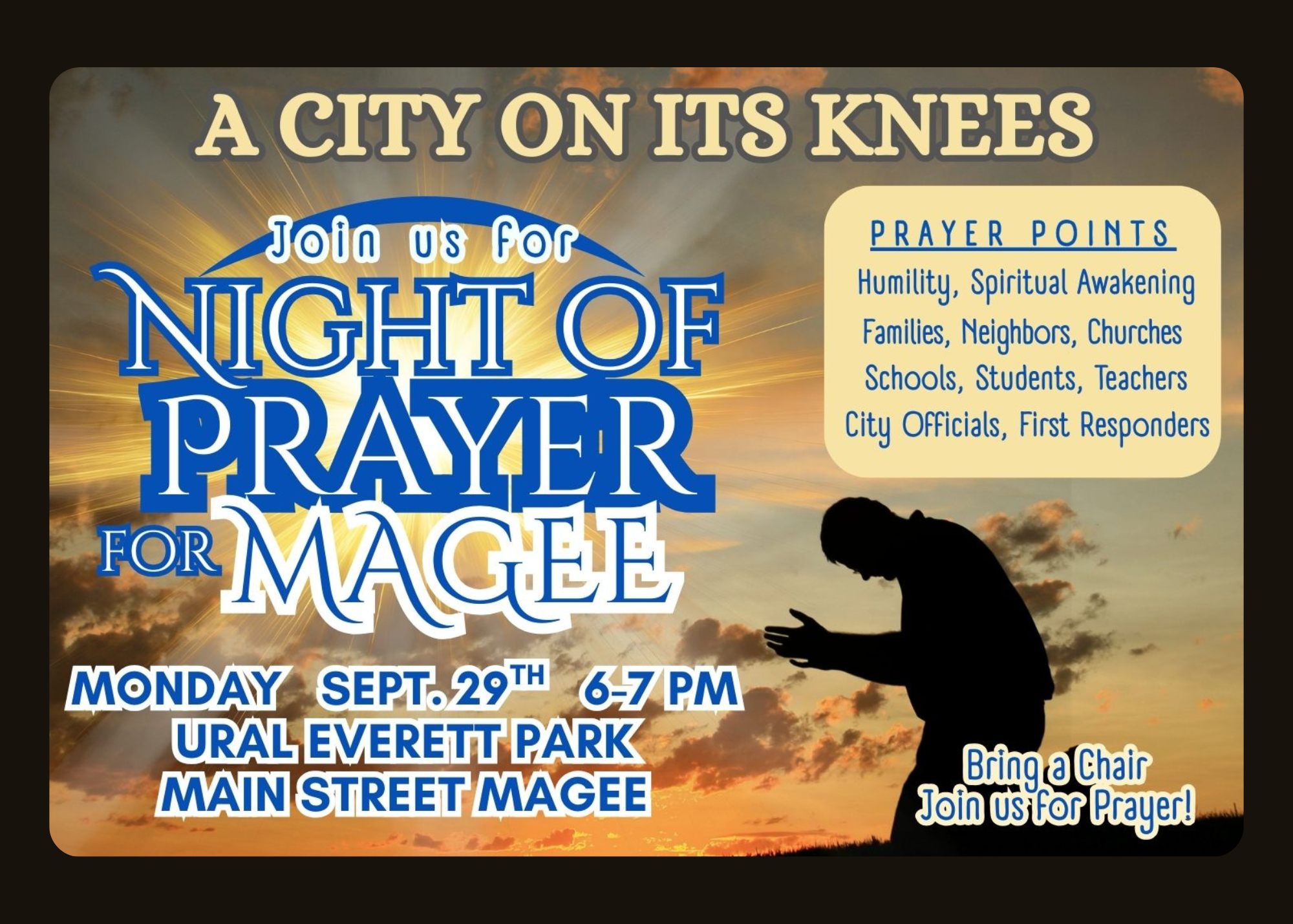 Night of Prayer for the City of Magee