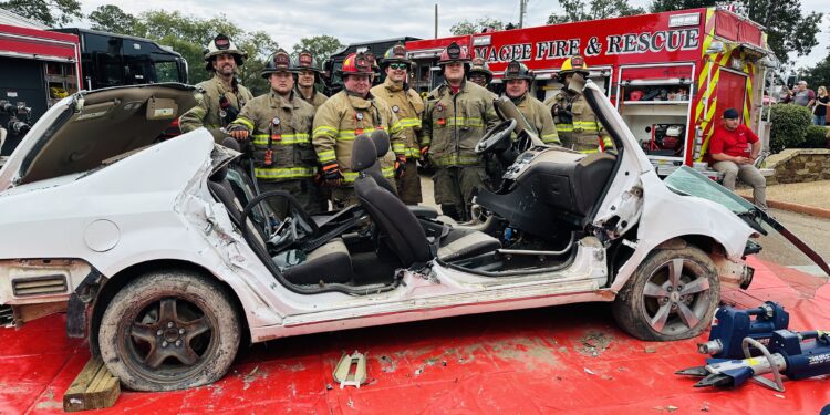 Crazy Day Fire Department Demonstration