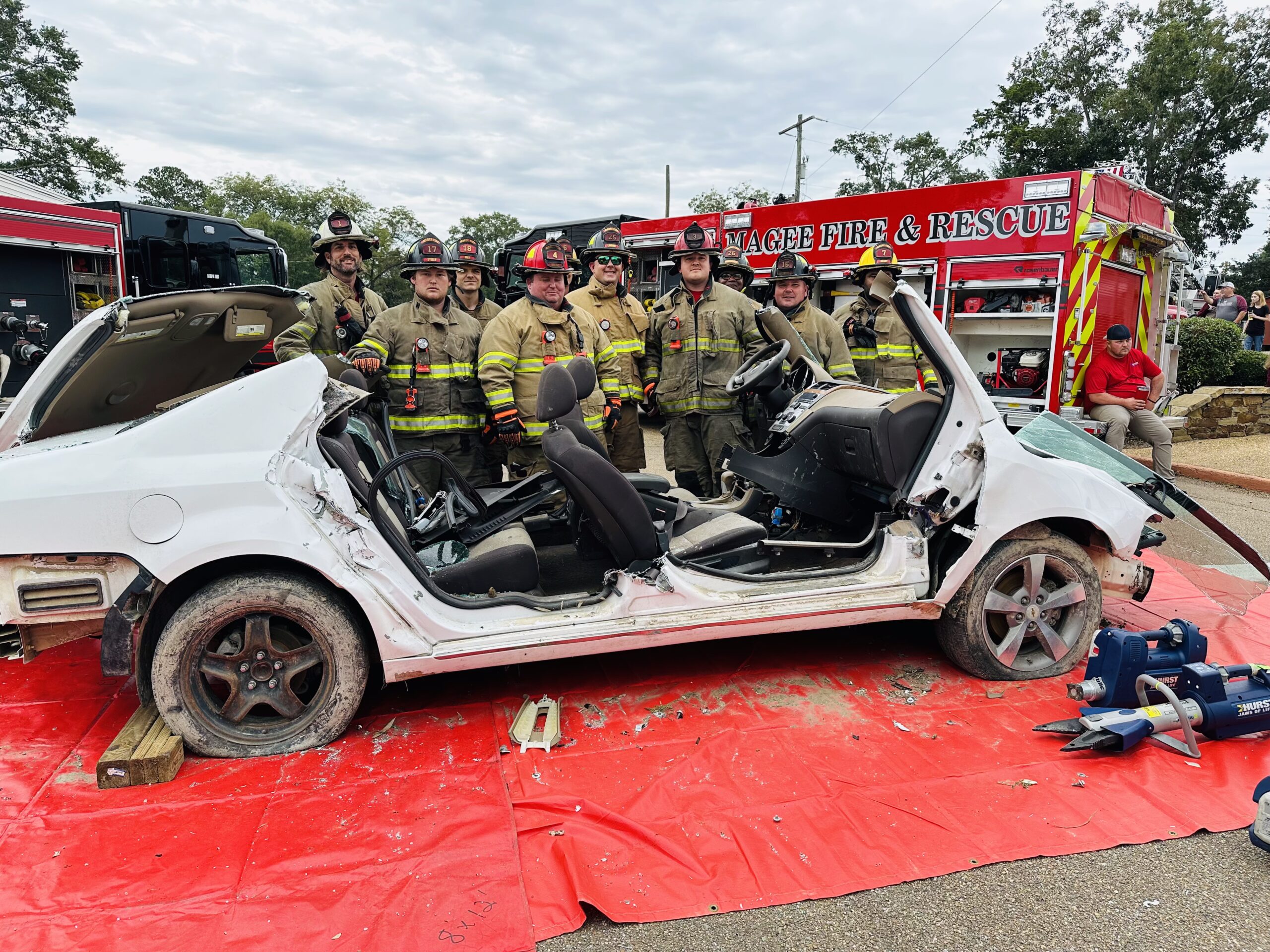 Crazy Day Fire Department Demonstration
