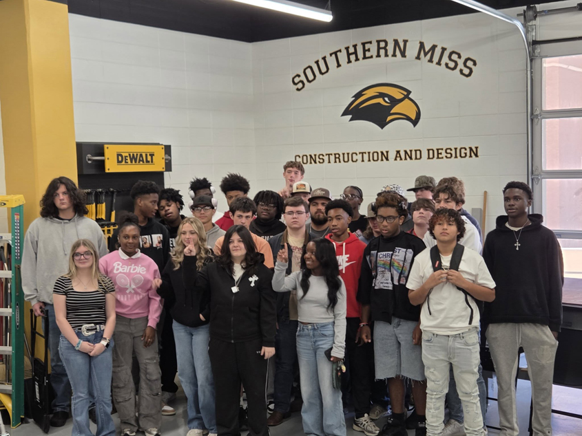 SCTC ‘s HAVAC Students visit USM’s Construction & Design Program