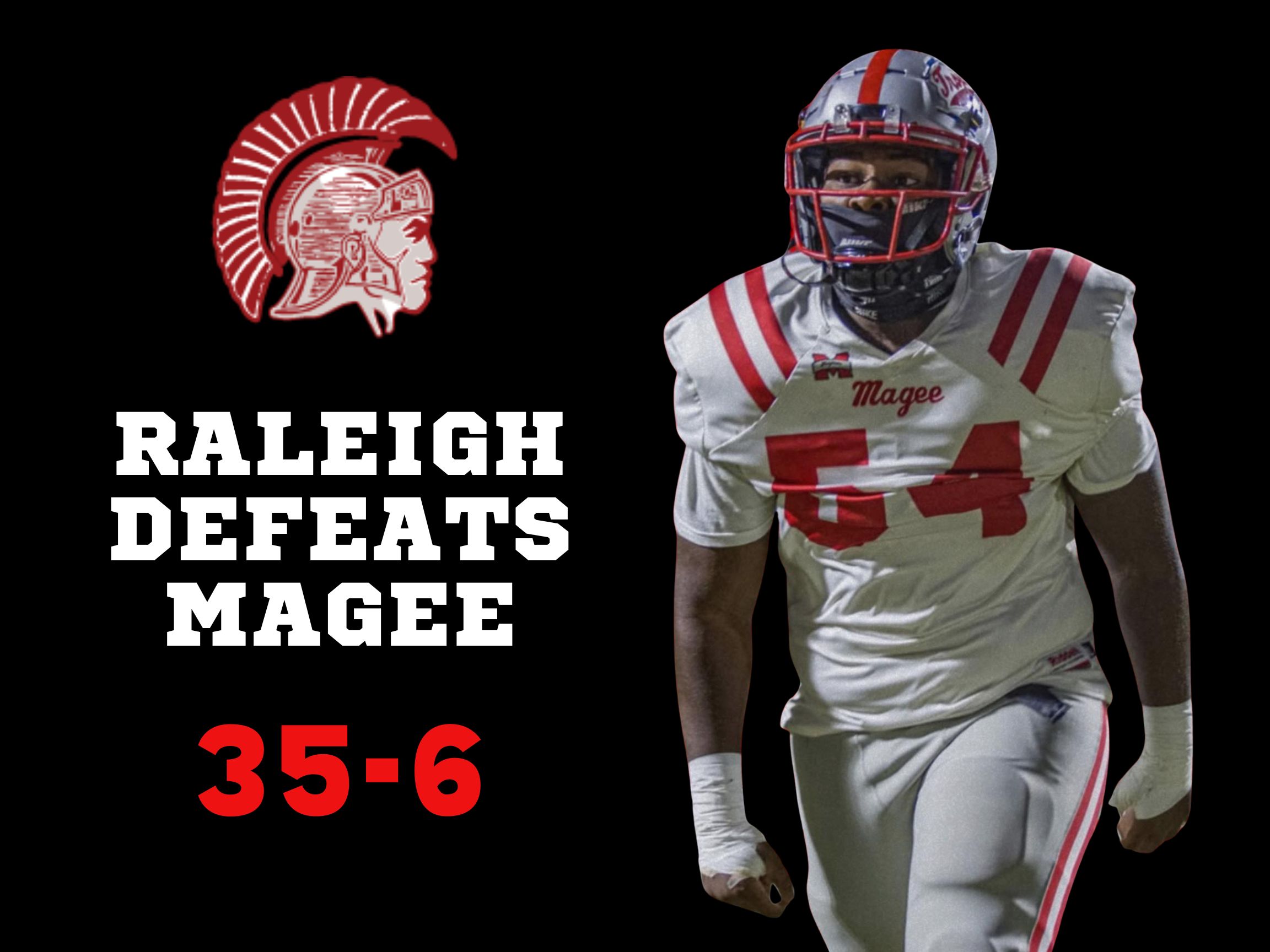 Trojans Lose to Raleigh 35-6