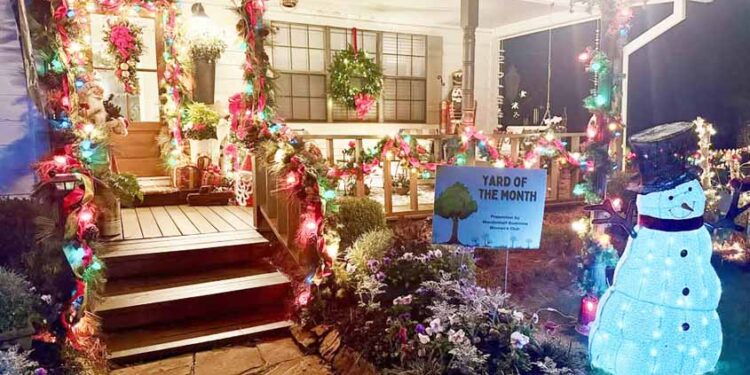 🌿 December’s Yard of the Month 🌿 Mendenhall Business Women’s Club Honors Kati Winningham