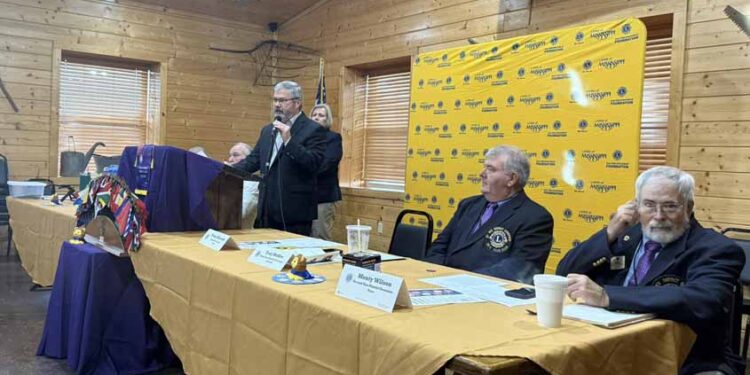 Mayor Grubbs Welcomes Mid-Winter Lions Club Convention