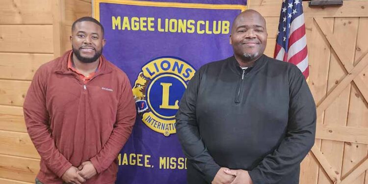 Dr. Robert Sanders Guest Speaker at Magee Lions Club