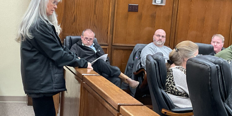 Shawn Wildman Appears before Board of Supervisors concerning Road Condition of Hidden Acres Lane