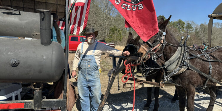 Rolling…Rolling… Mt. Olive Wagon Train on the Move