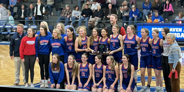 SCA Lady Cougars are JV District Champs!