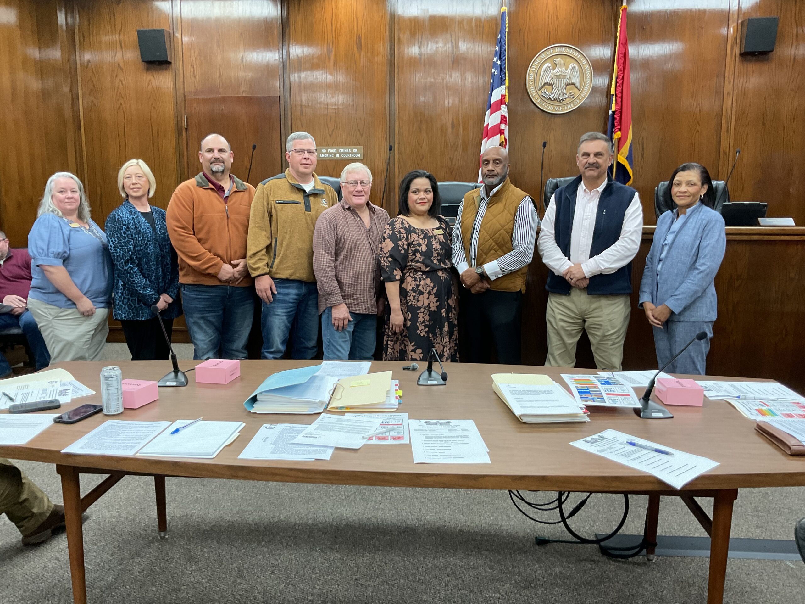 Simpson County Librarians Present Report to Board of Supervisors