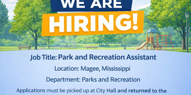 City of Magee Hiring