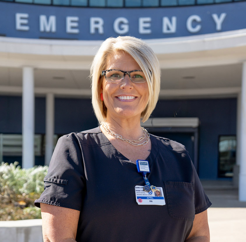 South Central Regional Medical Center Names April Todd Myers, RN, BSN, as Employee of the Quarter