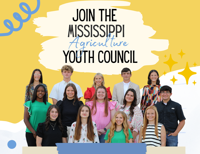 Applications Now Open for 2026-2027 Mississippi Agriculture Youth Council
