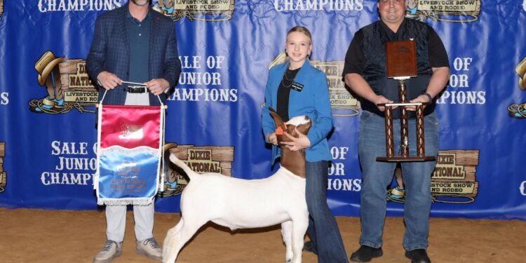 Smith County Youth Recognized at 2026 Dixie National Sale of Junior Champions